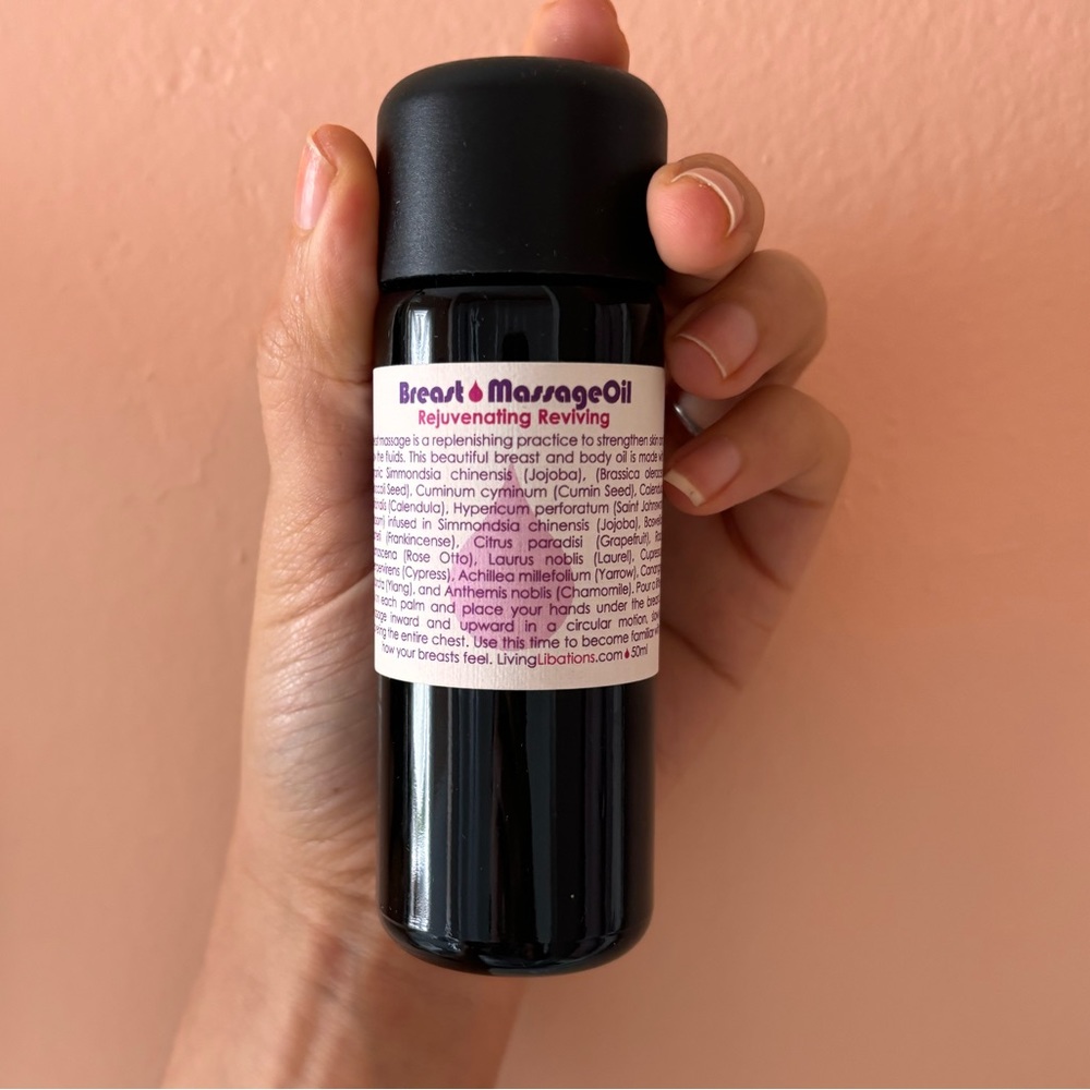 Living Libations Massage Oil / never used.